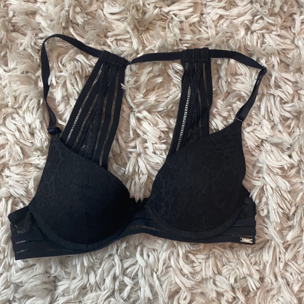Pink bra